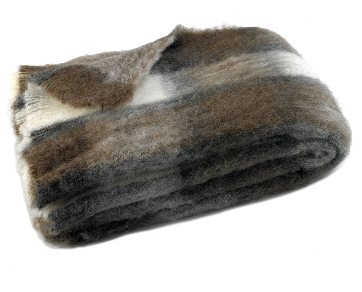 New Zealand Brushed Alpaca Throw