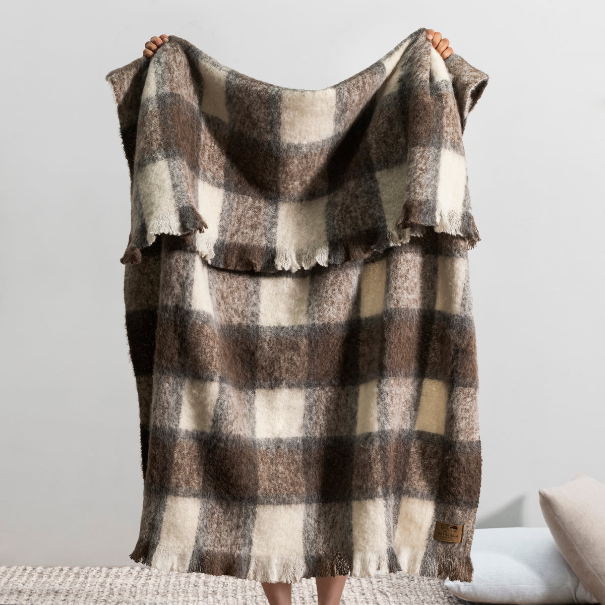 New Zealand Brushed Alpaca Throw