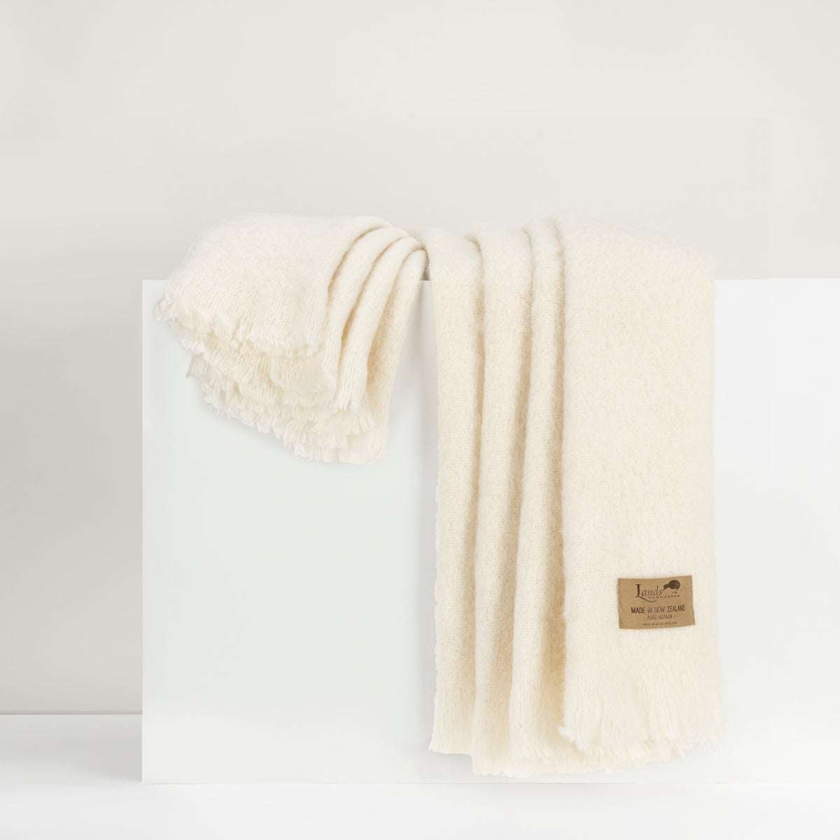 New Zealand Brushed Alpaca Throw
