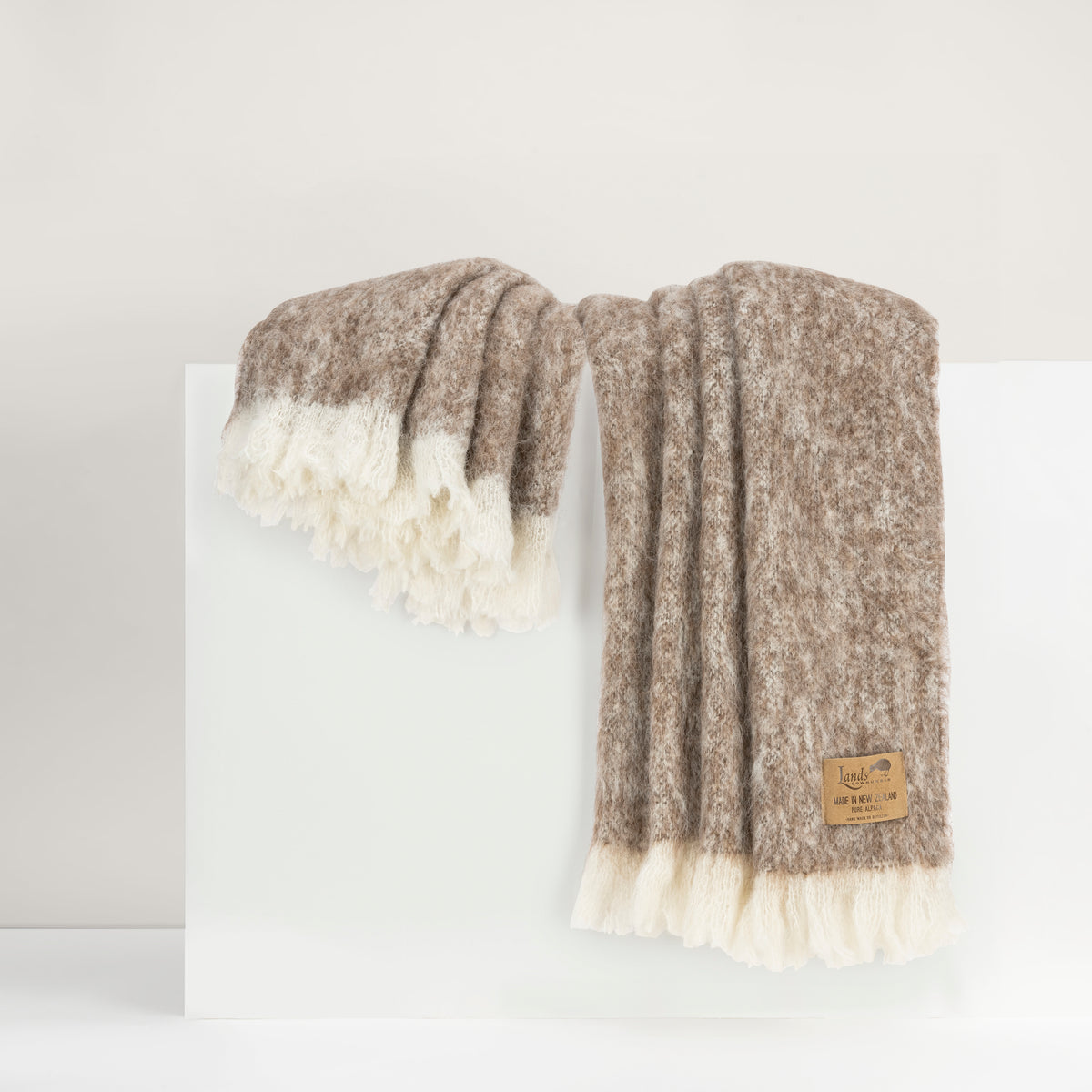New Zealand Brushed Alpaca Throw