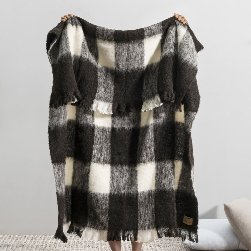 New Zealand Brushed Alpaca Throw