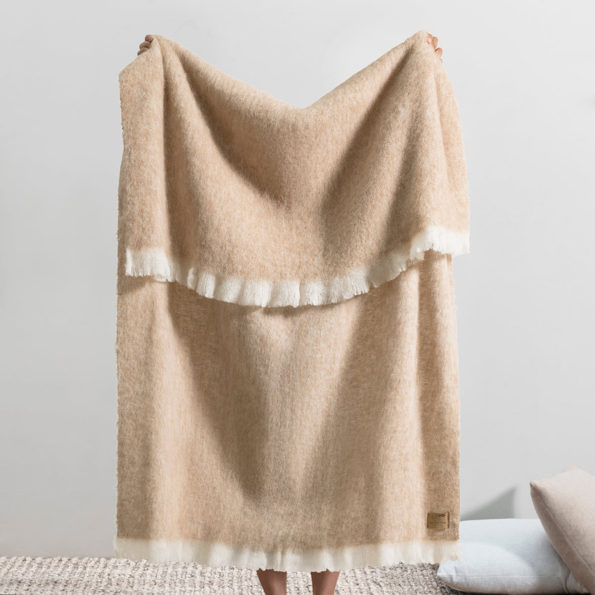 New Zealand Brushed Alpaca Throw