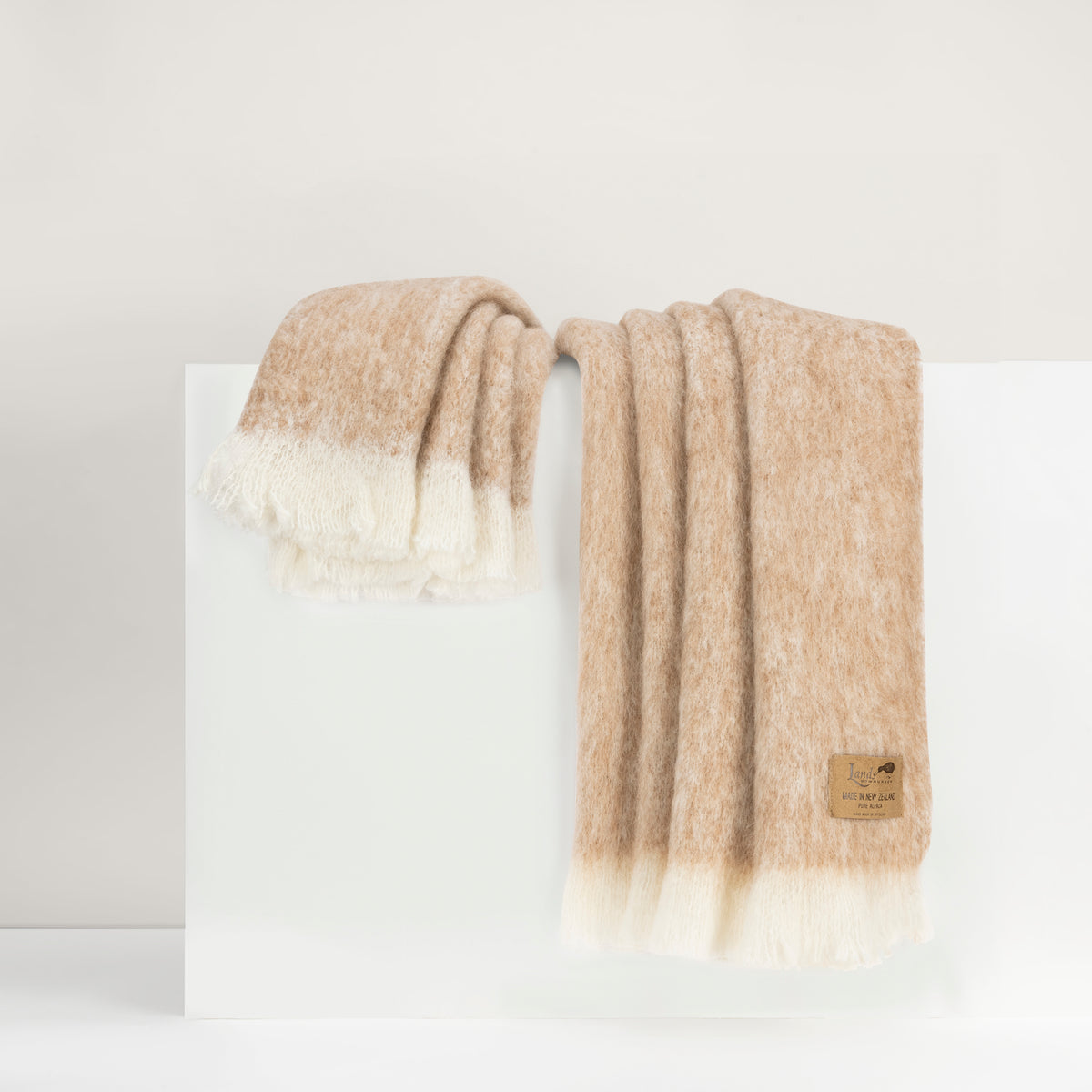 New Zealand Brushed Alpaca Throw