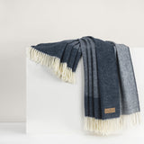 Border Herringbone Throw