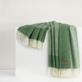 Border Herringbone Throw