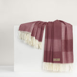 Hampton Plaid Herringbone Throw