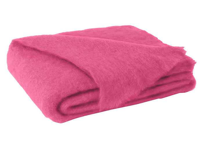 New Zealand Brushed Mohair Throw