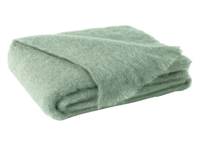New Zealand Brushed Mohair Throw