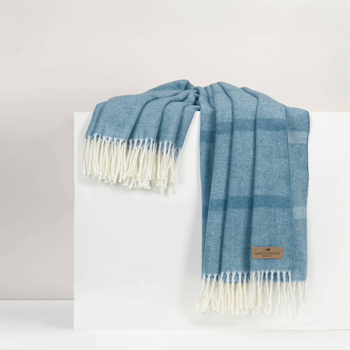 Montauk Stripe Herringbone Throw