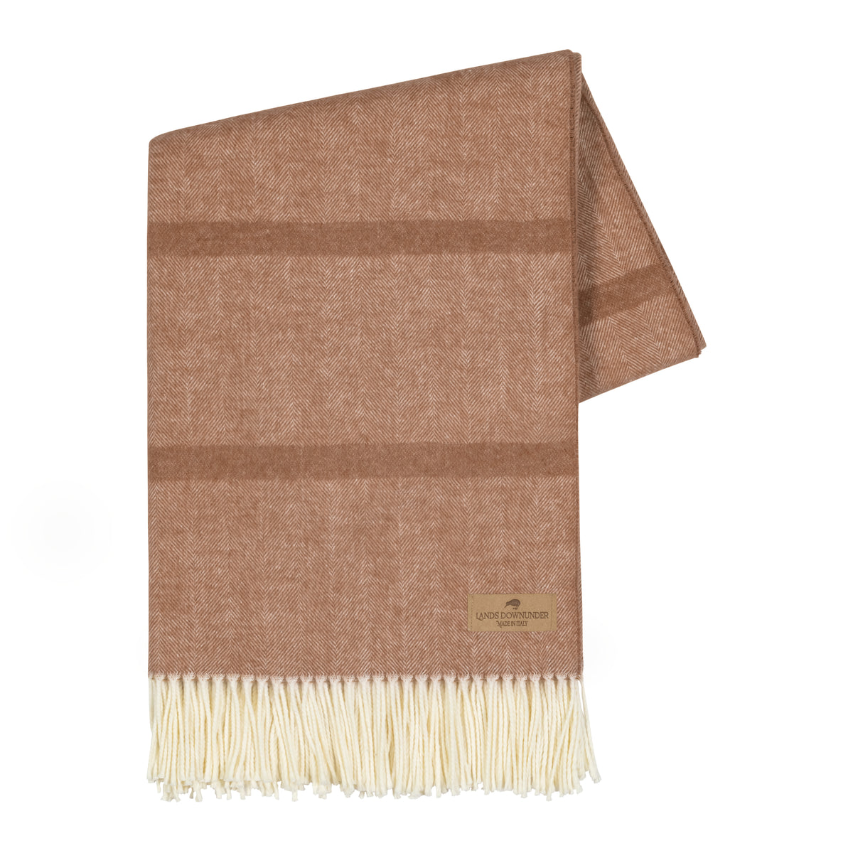 Montauk Stripe Herringbone Throw