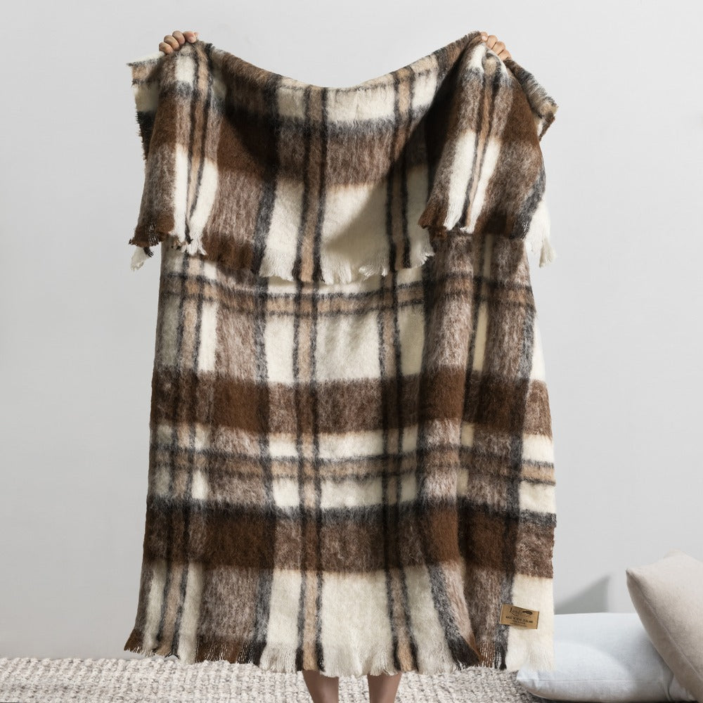 New Zealand Brushed Alpaca Throw