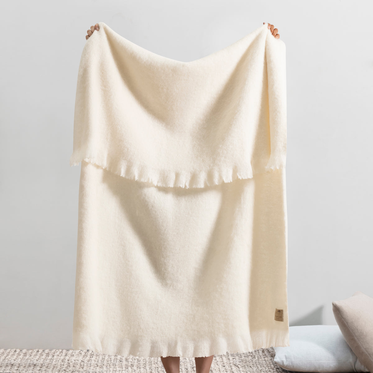 New Zealand Brushed Alpaca Throw