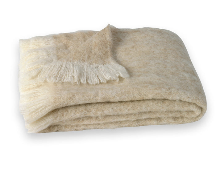 New Zealand Brushed Alpaca Throw