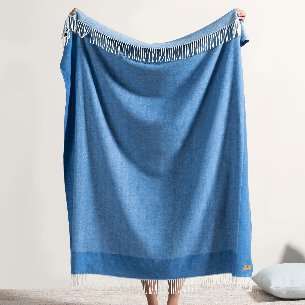 Border Herringbone Throw