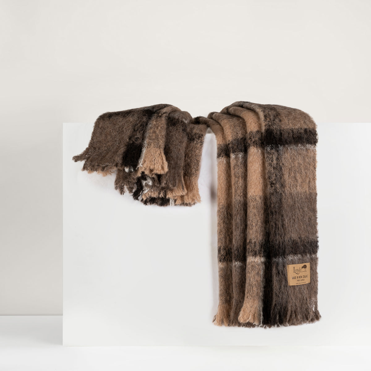 New Zealand Brushed Alpaca Throw