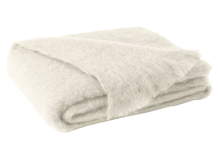 New Zealand Brushed Mohair Throw