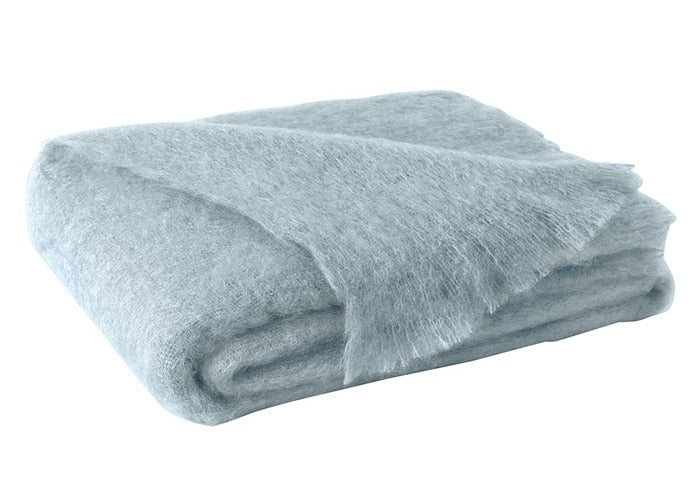 New Zealand Brushed Mohair Throw