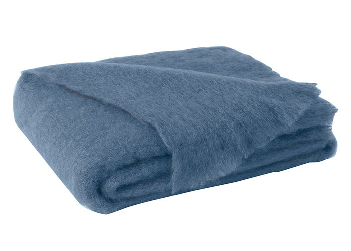 New Zealand Brushed Mohair Throw
