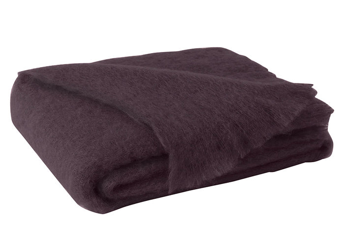 New Zealand Brushed Mohair Throw