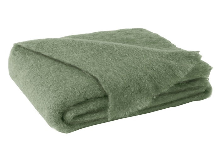 New Zealand Brushed Mohair Throw