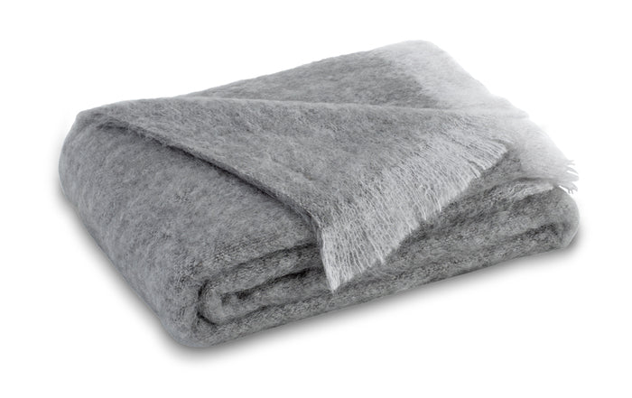 New Zealand Brushed Mohair Throw
