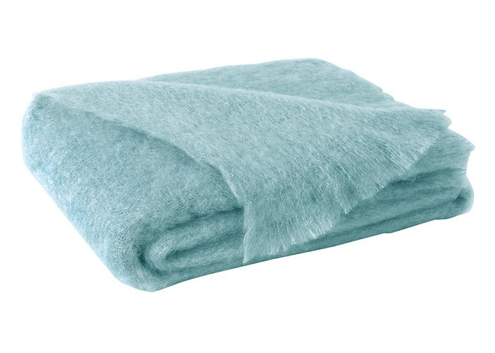 New Zealand Brushed Mohair Throw