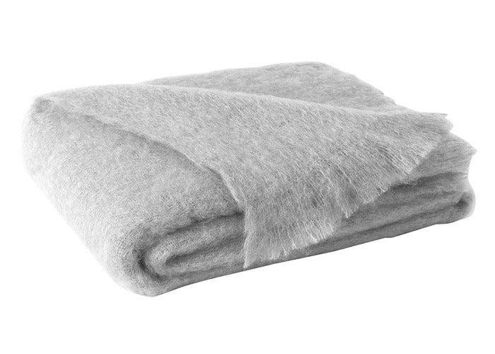 New Zealand Brushed Mohair Throw