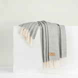 Pinstripe Cashmere Blend Throw