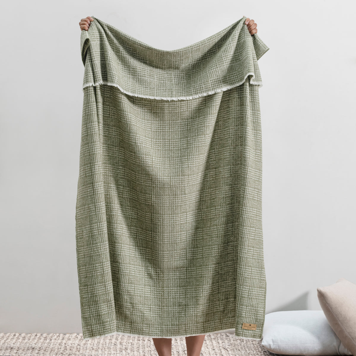 Sutton Plaid Throw