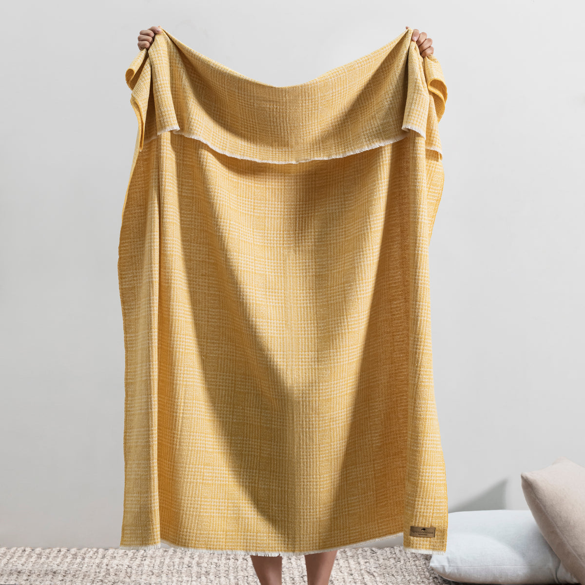 Sutton Plaid Throw