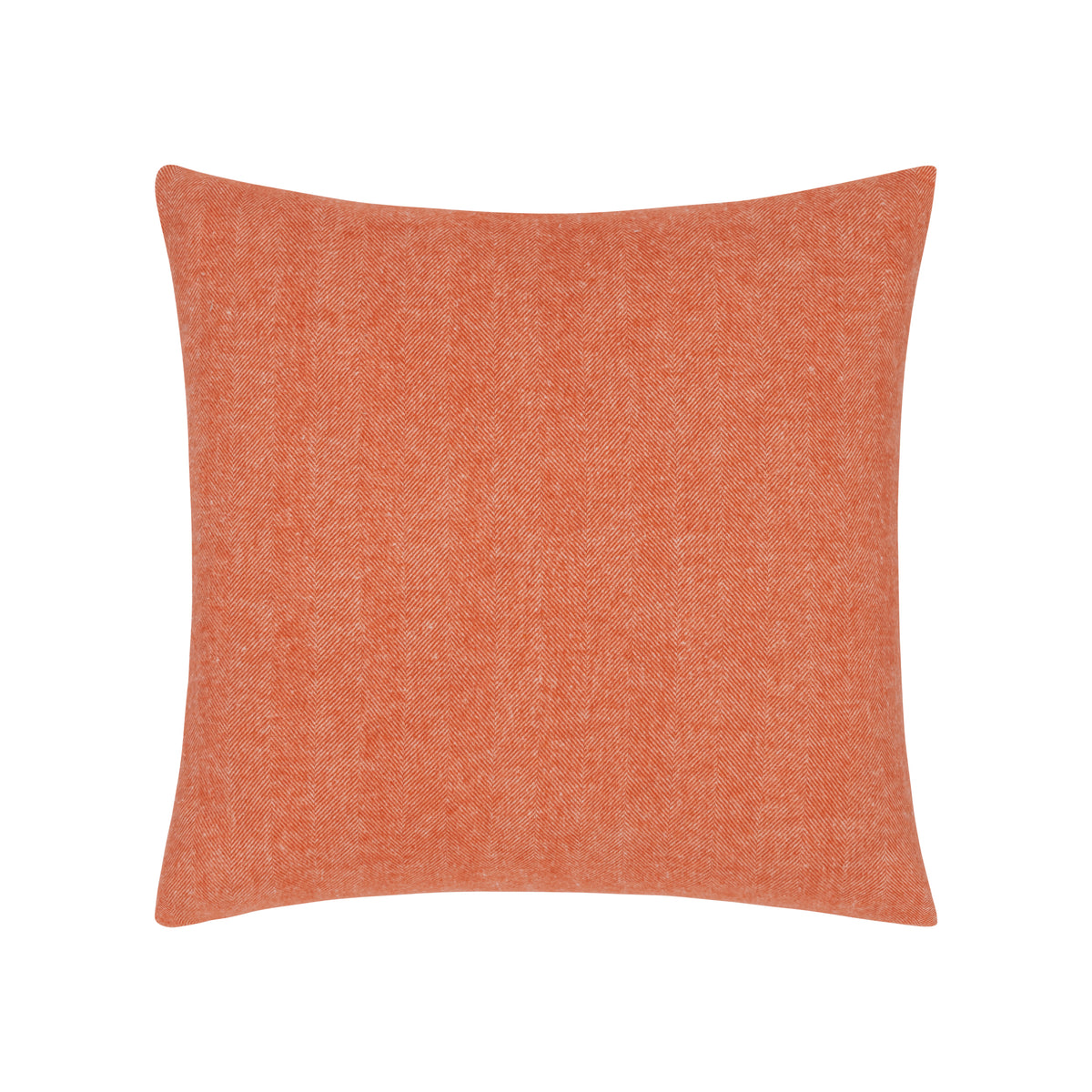 Zip Solid Herringbone Pillow