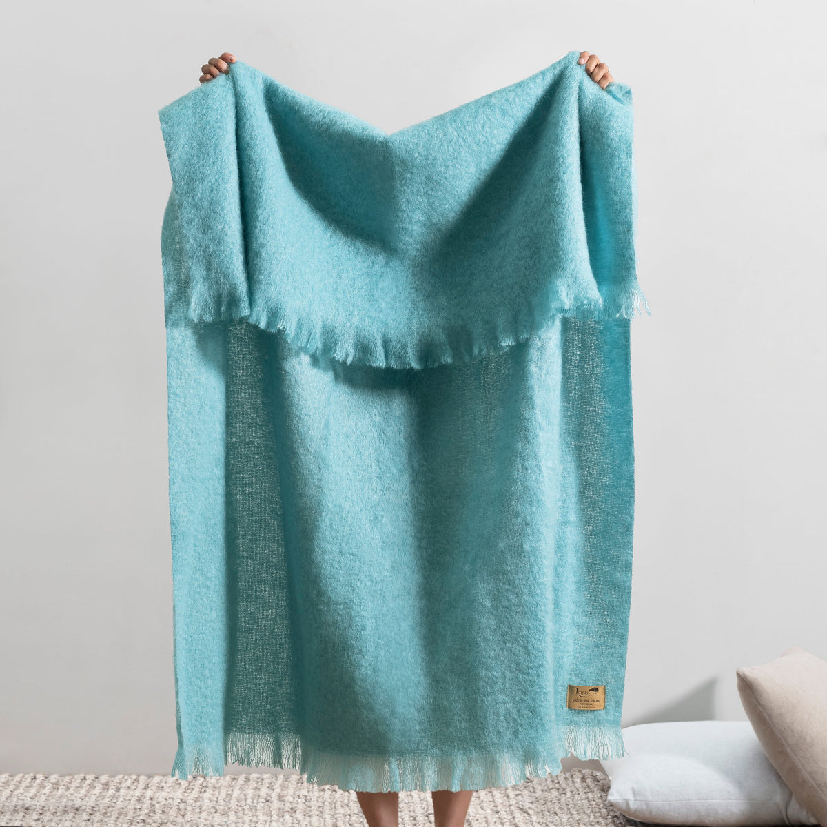 New Zealand Brushed Mohair Throw