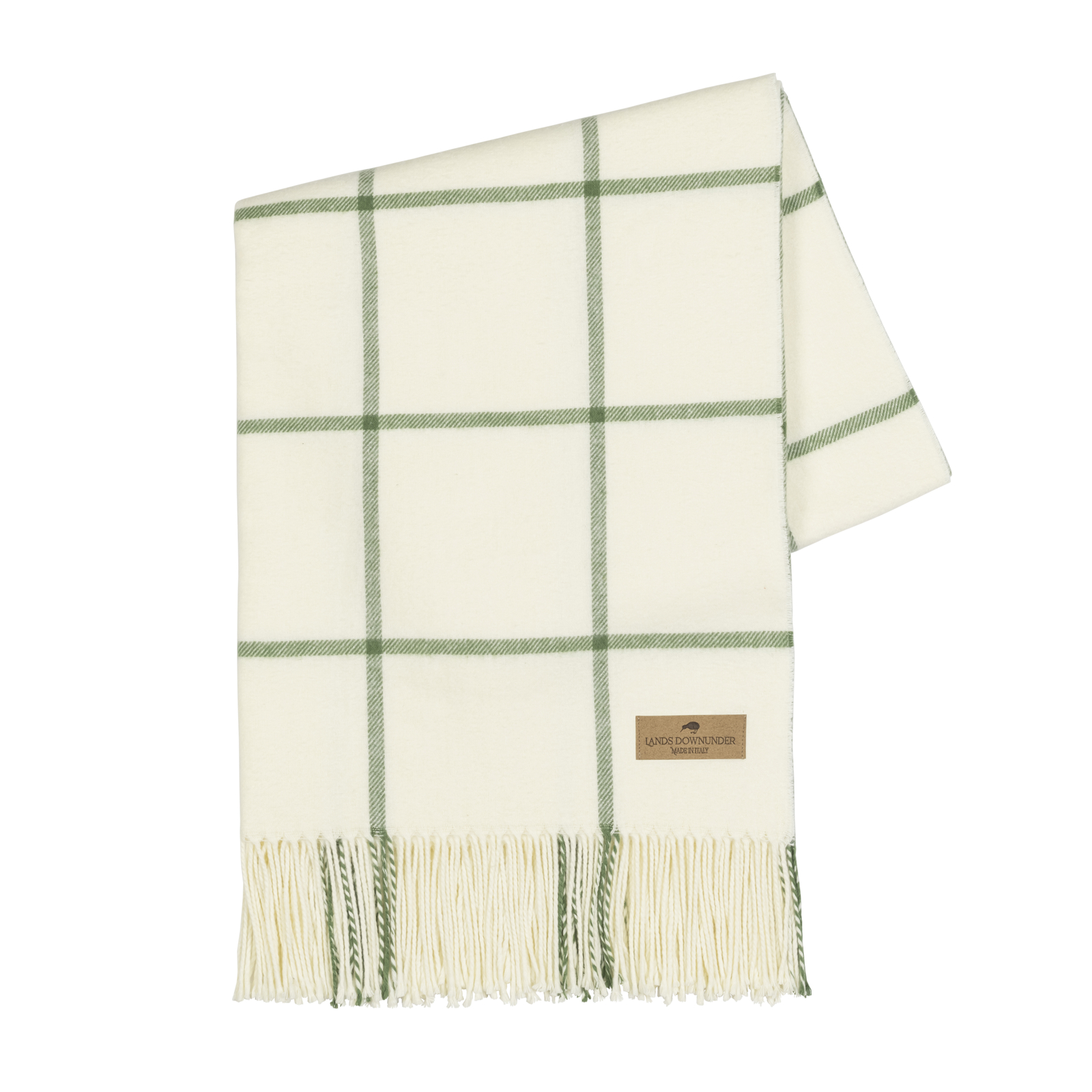 Olive Lexington Plaid Throw | Lexington Plaid