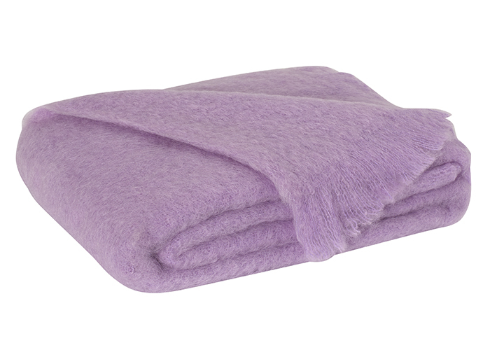 Lilac Cotton Terry Blanket & Throw | Product sku J-155919