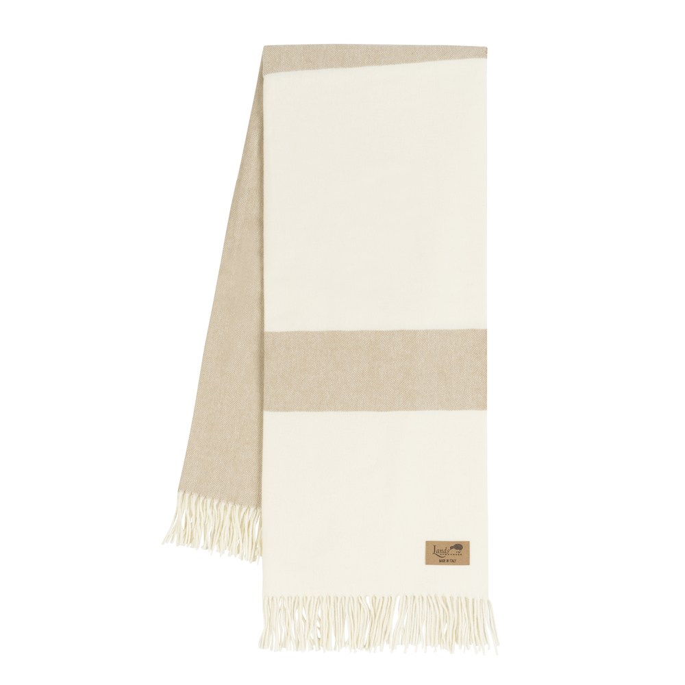 Dune Sydney Herringbone Stripe Throw 