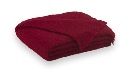 Image Ruby Mohair Blend Throw