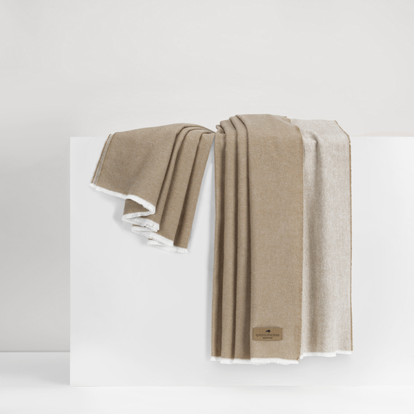 Latte Aspen Throw | Aspen Throw