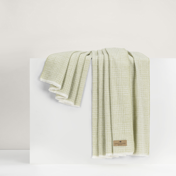 Sage Plaid Throw | Sutton Plaid Throw